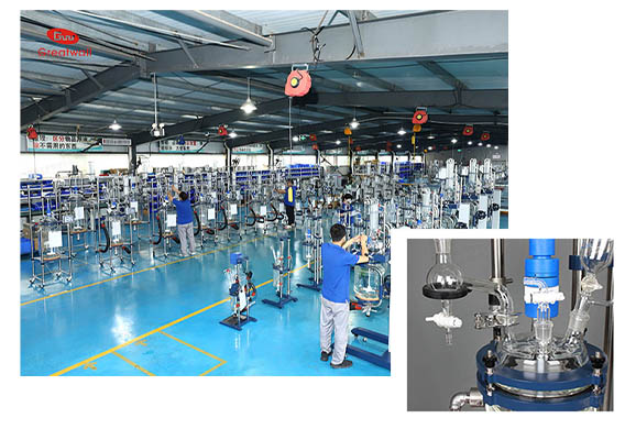 鄭州長城科工貿反應釜生產車間